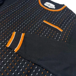 Hawkins Mod Jacquard Dash Front Jumper In Black -Fashion House Store madcap england hawkins jacquard dash jumper black 5 95858.1695997617