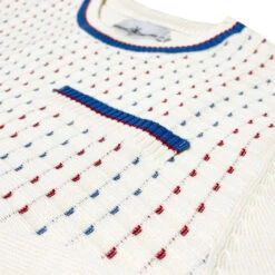 Hawkins Mod Jacquard Dash Front Jumper In Snow White -Fashion House Store madcap england hawkins jacquard dash jumper snow white 4 43354.1695997612 1