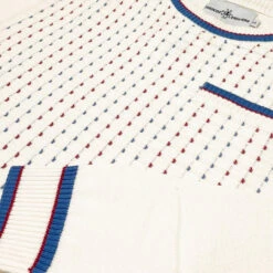 Hawkins Mod Jacquard Dash Front Jumper In Black -Fashion House Store madcap england hawkins jacquard dash jumper snow white 6 38544.1695997609