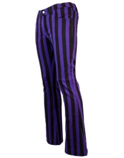 Holy Roller - Retro 60s Striped 70s Indie Flares P 13 Holy Roller - Retro 60s Striped 70s Indie Flares P -Fashion House Store madcap england holy roller blackpurple2 47636.1661274056 2