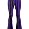 Holy Roller - Retro 60s Striped 70s Indie Flares P -Fashion House Store madcap england holy roller blackpurple3 34814.1661274055 2