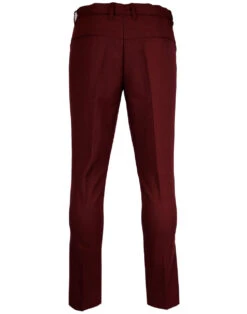 Logan Slim Mod Hopsack Trousers Br -Fashion House Store madcap england hopsack slim trousers bordo 2 47616.1661269371 1