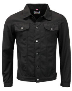 Hoxton Mod Hopsack Trucker Jacket -Fashion House Store madcap england hopsack western jacket black 4 77000.1661269663