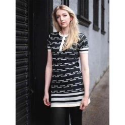 Zinnia Retro Mod Dash Knitted Dress -Fashion House Store madcap england knitted dash dress black1 70774.1661260999