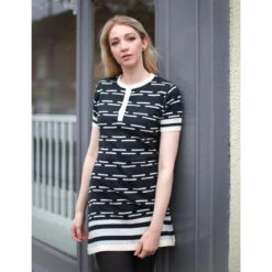 Zinnia Retro Mod Dash Knitted Dress -Fashion House Store madcap england knitted dash dress black2 54273.1661261000