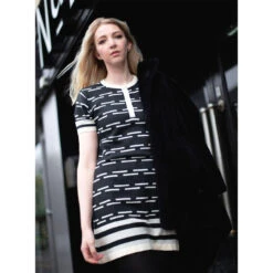 Zinnia Retro Mod Dash Knitted Dress -Fashion House Store madcap england knitted dash dress black4 00660.1661261002