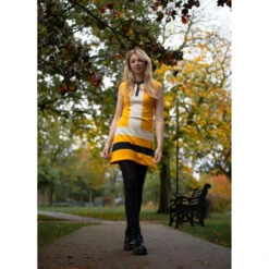 Lantana 1960s Mod Knitted Dress L -Fashion House Store madcap england knitted dress yellow1 57328.1661260981 1