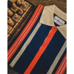 Farlowe Mod Stripe Knit Polo Top PP -Fashion House Store madcap england knitted polo3 46133.1661263011 3