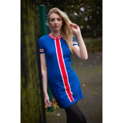 Aster 60s Mod Zip Neck Knit Dress B -Fashion House Store madcap england knitted zip dress blue3 06896.1661260967 1