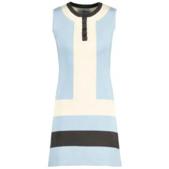 Lantana 1960s Mod Knitted Dress L -Fashion House Store madcap england lantana mod knitted dress sky 2 95305.1683191893
