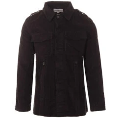 Lennon Mod Cord Shirt Jacket COCOA -Fashion House Store madcap england lennon cord military jacket black 3 98878.1661262621 4