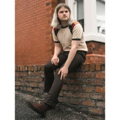 Logan Bootcut Hopsack Trousers (St) -Fashion House Store madcap england logan bootcut brown 62046.1661261710 2