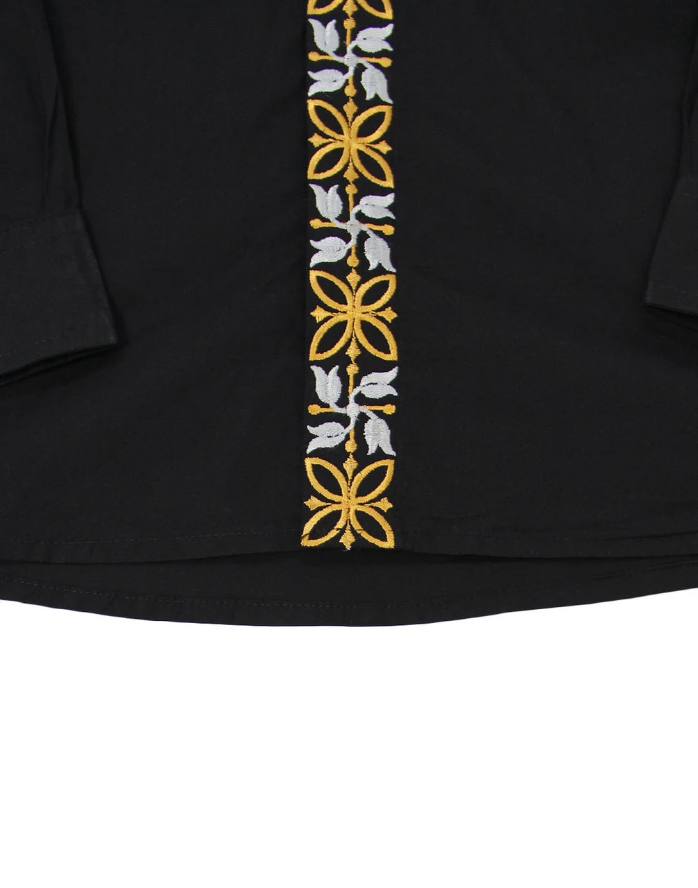 Avory 60s Mandarin Collar Shirt (W) 5 Avory 60s Mandarin Collar Shirt (W) - Image 3