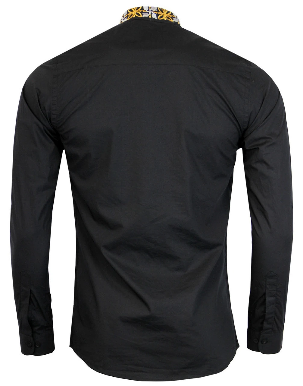 Avory 60s Mandarin Collar Shirt (B) 9 Avory 60s Mandarin Collar Shirt (B) - Image 7