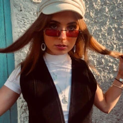 McGuinn 1960s Pink Granny Glasses -Fashion House Store madcap england mcguinn sunglasses pink 5 43190.1661263517