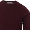 McQueen Retro Mod Crew Neck Jumper -Fashion House Store madcap england mcqueen jumper wine 4 30793.1661271579