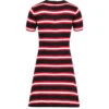 Cassia 60s Mod Knit Stripe Dress B