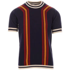Modernista Mod Waffle Stripe Tee H -Fashion House Store madcap england modernista stripe knit tee navy 3 37491.1661265043 1