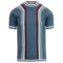 Modernista 70s Waffle Stripe Tee E -Fashion House Store madcap england modernista stripe knit tee orion 3 18074.1661265768 4