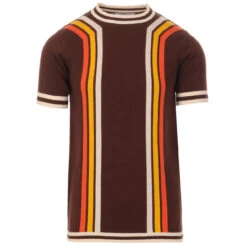 Modernista Waffle Stripe T-shirt OB -Fashion House Store madcap england modernista tee potting soil 1 63844.1661265072 3