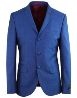 Mod Mohair Tonic Blazer BRIGHT BLUE -Fashion House Store madcap england mohair mod tonic suit blue 7 17387.1661267783 1
