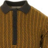 Mojo Mod Chevron Dash Knit Polo