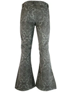 Paisley Rave Retro Cord Bellbottoms -Fashion House Store madcap england paisley rave cords silver 2 94718.1661269152