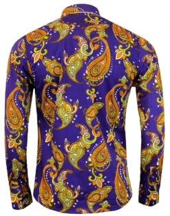Tanpura Paisley Trip 60s Mod Shirt -Fashion House Store madcap england paisley trip button down 3 57268.1661270307