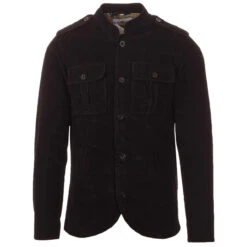 Pepper Mod Cord Tunic Jacket (Ink) -Fashion House Store madcap england pepper cord tunic jacket black main 96210.1661262662 2