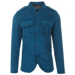 Pepper Mod Cord Tunic Jacket (Ink) -Fashion House Store madcap england pepper cord tunic jacket ink blue 3 02157.1661265379 2