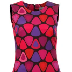 Takka Mod Target Shift Dress (Blue) -Fashion House Store madcap england plectrum mod dress 2 99683.1661265441 1