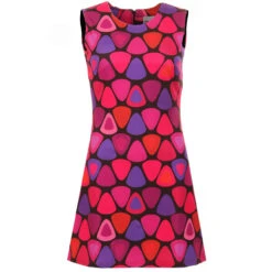 Takka Mod Target Shift Dress (Blue) -Fashion House Store madcap england plectrum mod dress pink 1 79564.1661265440 1