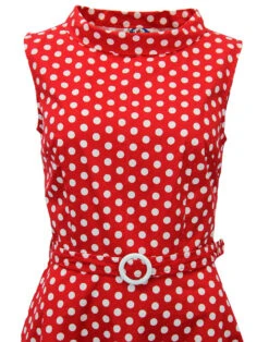 Minnie Retro Mod 60s Geo Mini Dress -Fashion House Store madcap england polka dot dress2 87352.1661272194