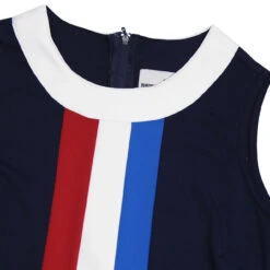 Polly 60s Mod Stripe Jersey Dress -Fashion House Store madcap england polly mod stripe panel dress 1 97104.1661266342