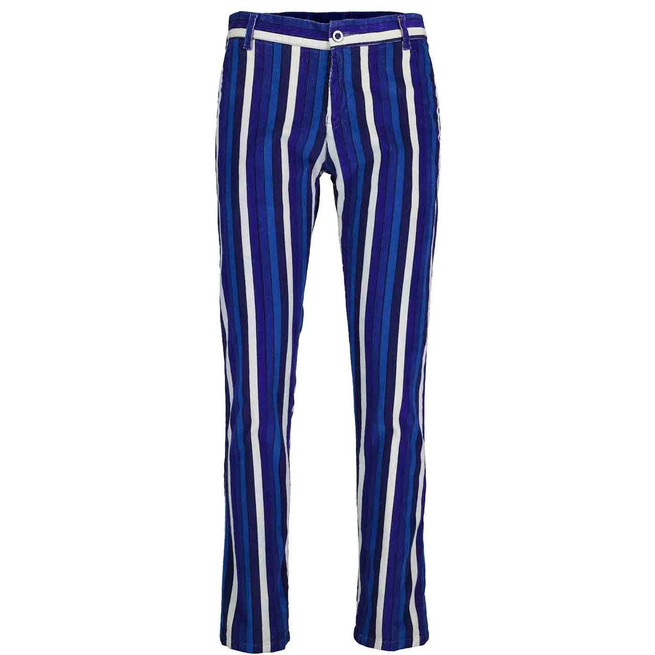 Spectrum Stripe Slim Leg Cords BLUE 6 Spectrum Stripe Slim Leg Cords BLUE - Image 4