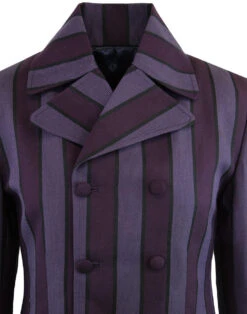Backbeat Double Breasted Blazer (G) -Fashion House Store madcap england purple stripe db blazer 2 10462.1661267801