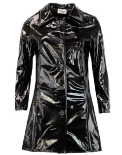 Jackie MADCAP Made In England Retro 60s Raincoat W -Fashion House Store madcap england pvc mac black 3 38020.1661270105