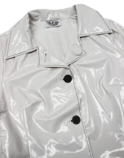 Jackie Retro 60s Mod PVC Raincoat -Fashion House Store madcap england pvc mac white 1 82030.1661270147 6
