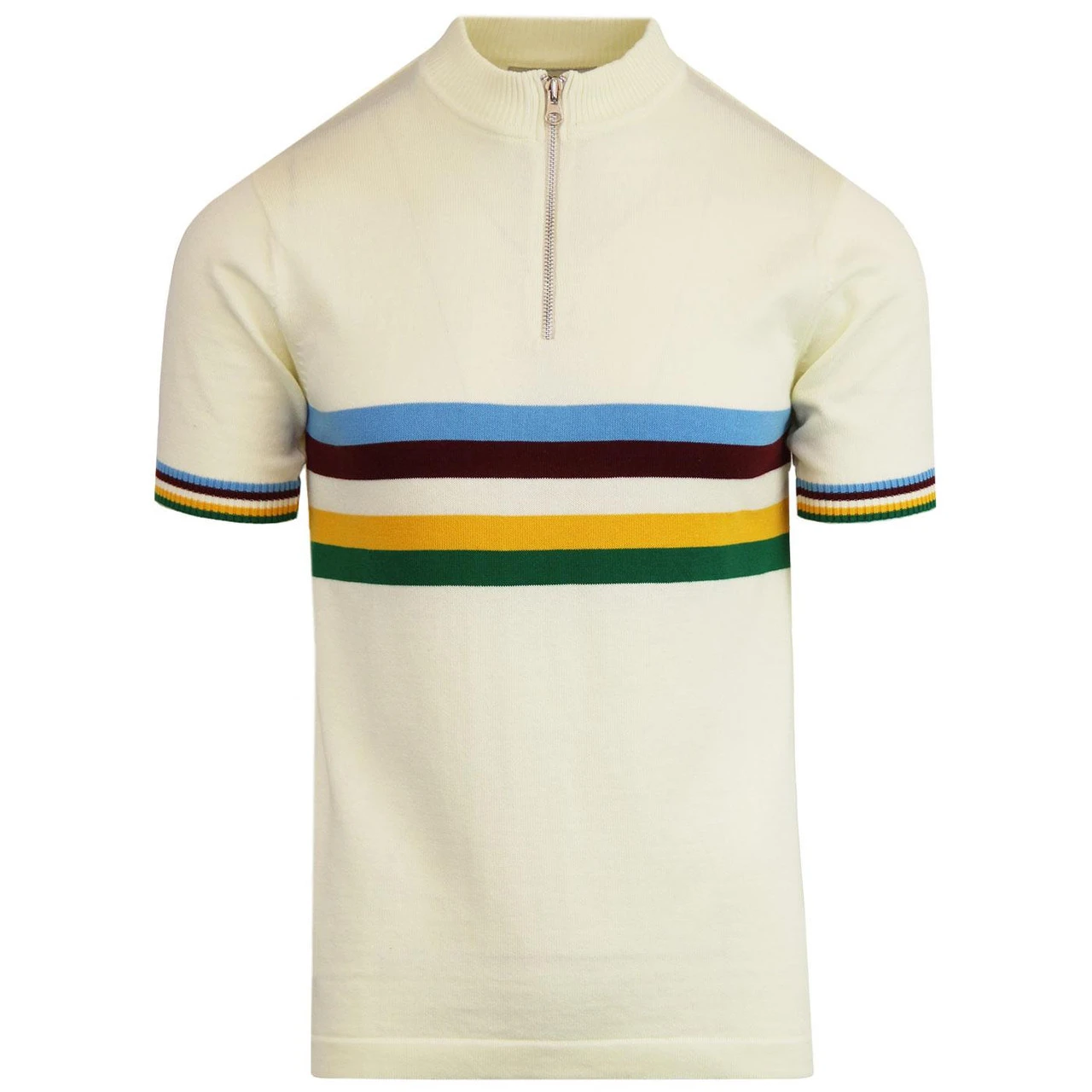 Velo Rainbow Stripe Cycling Top (B) 7 Velo Rainbow Stripe Cycling Top (B) - Image 5