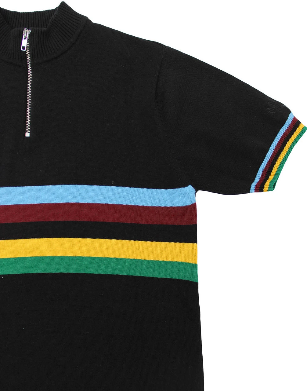 Velo Rainbow Stripe Cycling Top (B) 5 Velo Rainbow Stripe Cycling Top (B) - Image 3