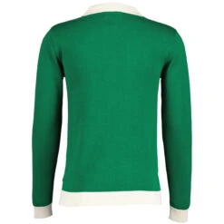 Riva Retro Zip Through Cardigan G -Fashion House Store madcap england riva spear collar ring zip cardigan green jacket 1 67781.1683192031 1