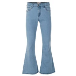Rock 70s Blue Stitch Flares (BW) -Fashion House Store madcap england rock flares bleachwash blue stitch 3 06412.1661261083