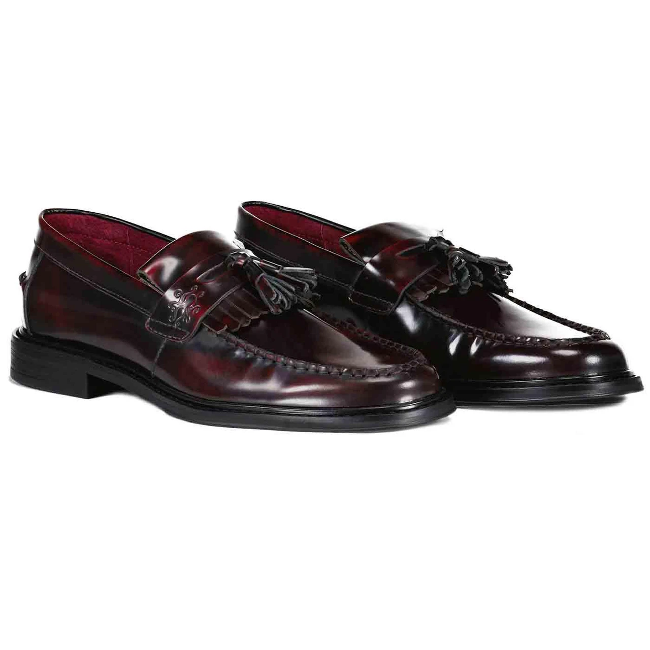 Rock Steady Mod Tassel Loafer BORDO 5 Rock Steady Mod Tassel Loafer BORDO - Image 3