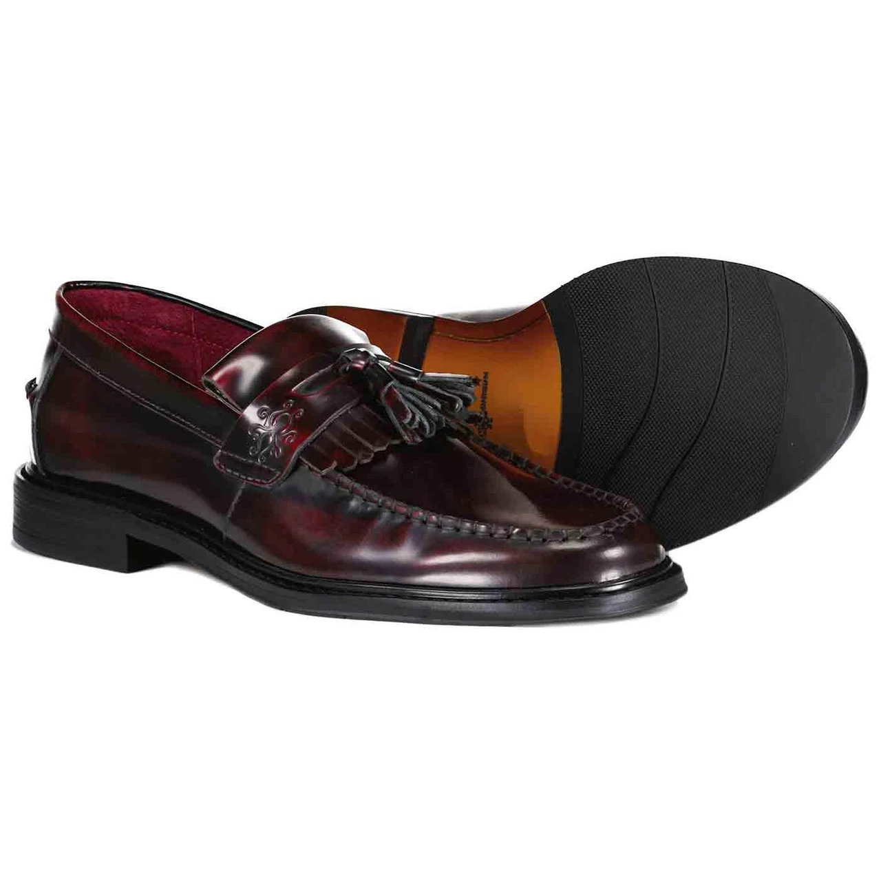 Rock Steady Mod Tassel Loafer BORDO 7 Rock Steady Mod Tassel Loafer BORDO - Image 5