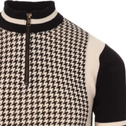 Roue Mod Dogtooth Cycling Top ECRU 9 Roue Mod Dogtooth Cycling Top ECRU -Fashion House Store madcap england roue dogtooth cycling top 3 83427.1661264777