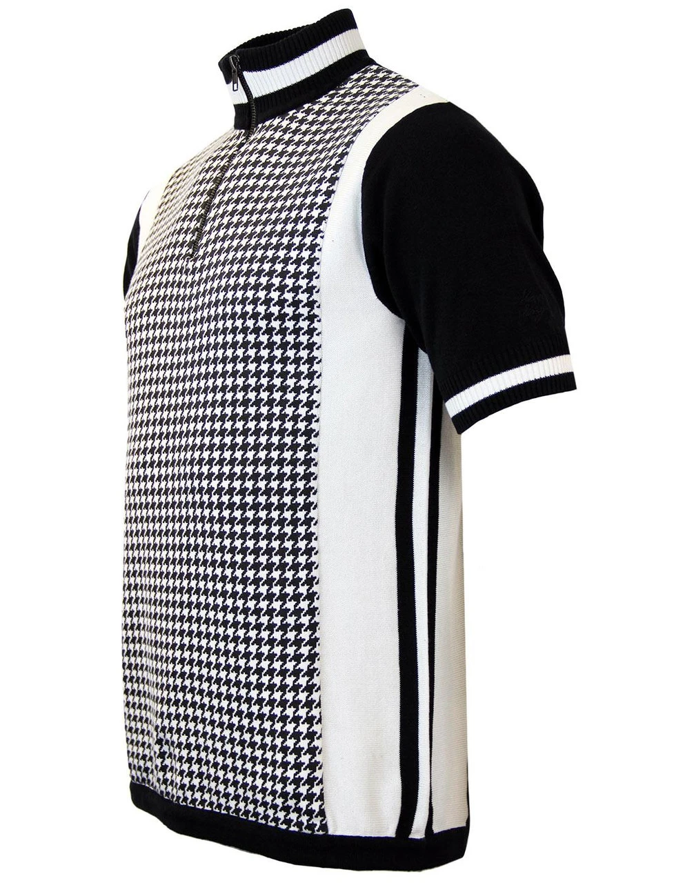 Roue 60s Mod Dogtooth Cycling Top E 3 Roue 60s Mod Dogtooth Cycling Top E