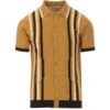Shockwave Mod Stripe Knit Polo (SB) -Fashion House Store madcap england shockwave polo bronze mist 55771.1661264912 4