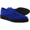 Stray Cat Retro Blue Suede Creepers -Fashion House Store madcap england stray cat creepers blue 2 97789.1661266637