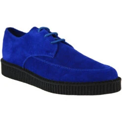 Stray Cat Women's 50s Blue Creepers 7 Stray Cat Women's 50s Blue Creepers -Fashion House Store madcap england stray cat creepers blue 41 82957.1661266609