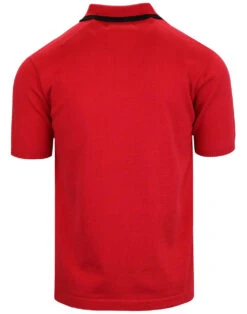 Folklore Mod Stripe Knit Polo (MO) -Fashion House Store madcap england stripe ss polo knit red 2 57364.1661268017